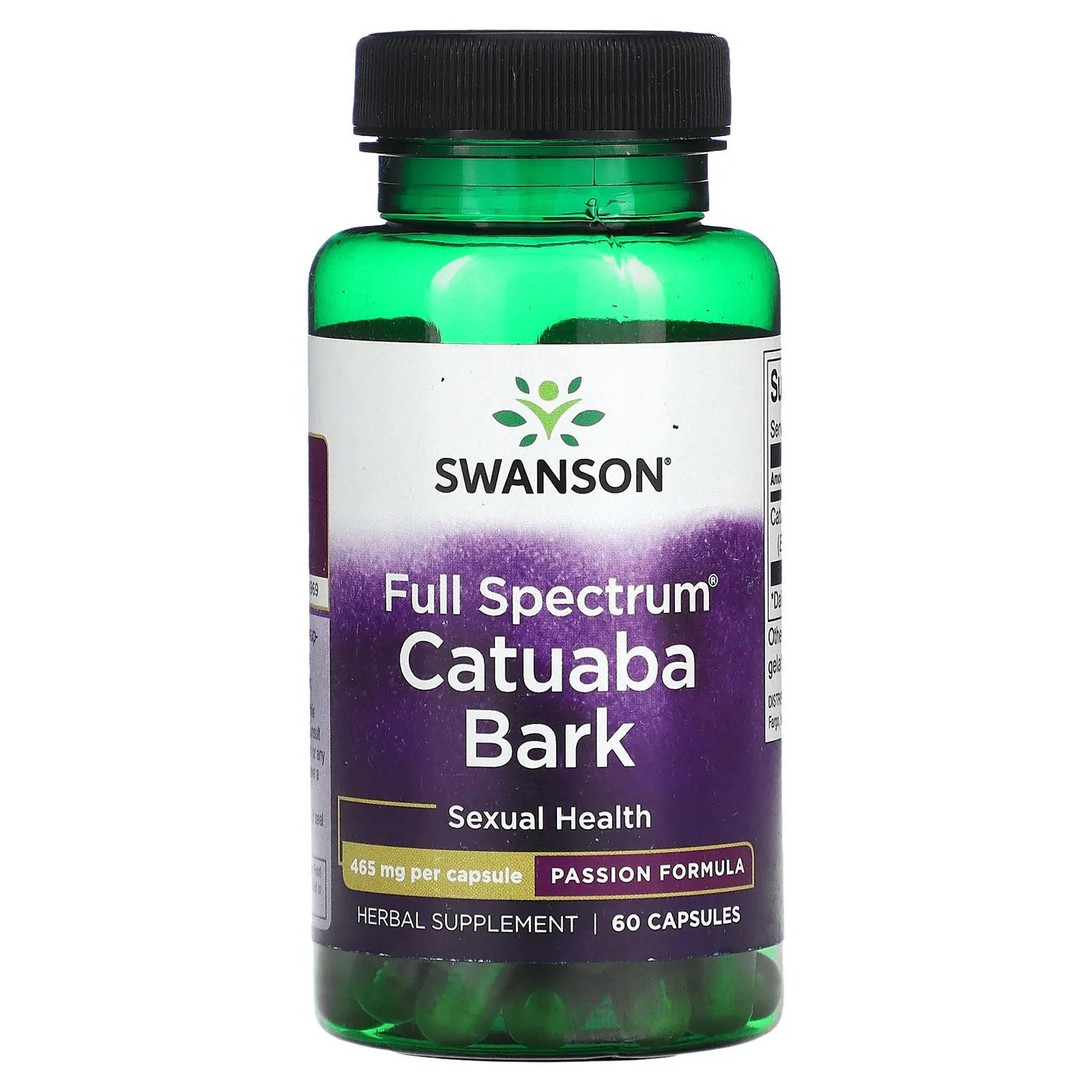 Pre-Order | Arrives in 5–10 Days – Swanson
Full Spectrum Catuaba Bark, 465 mg, 60 Capsules