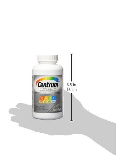 Pre-Order | Arrives in 5–10 Days – Centrum Adult Select Essentials Mulitvitamins/Minerals Supplement for Men & Women 50 Plus, 250 Tablets