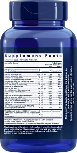 Pre-Order | Arrives in 5–10 Days – Life Extension Children's Formula Mix™, multivitamin for Kids, 18 Essential Vitamins and Minerals, Berry Flavored with no Added Sucrose, Gluten-Free, Non-GMO, 120 chewable Tablets