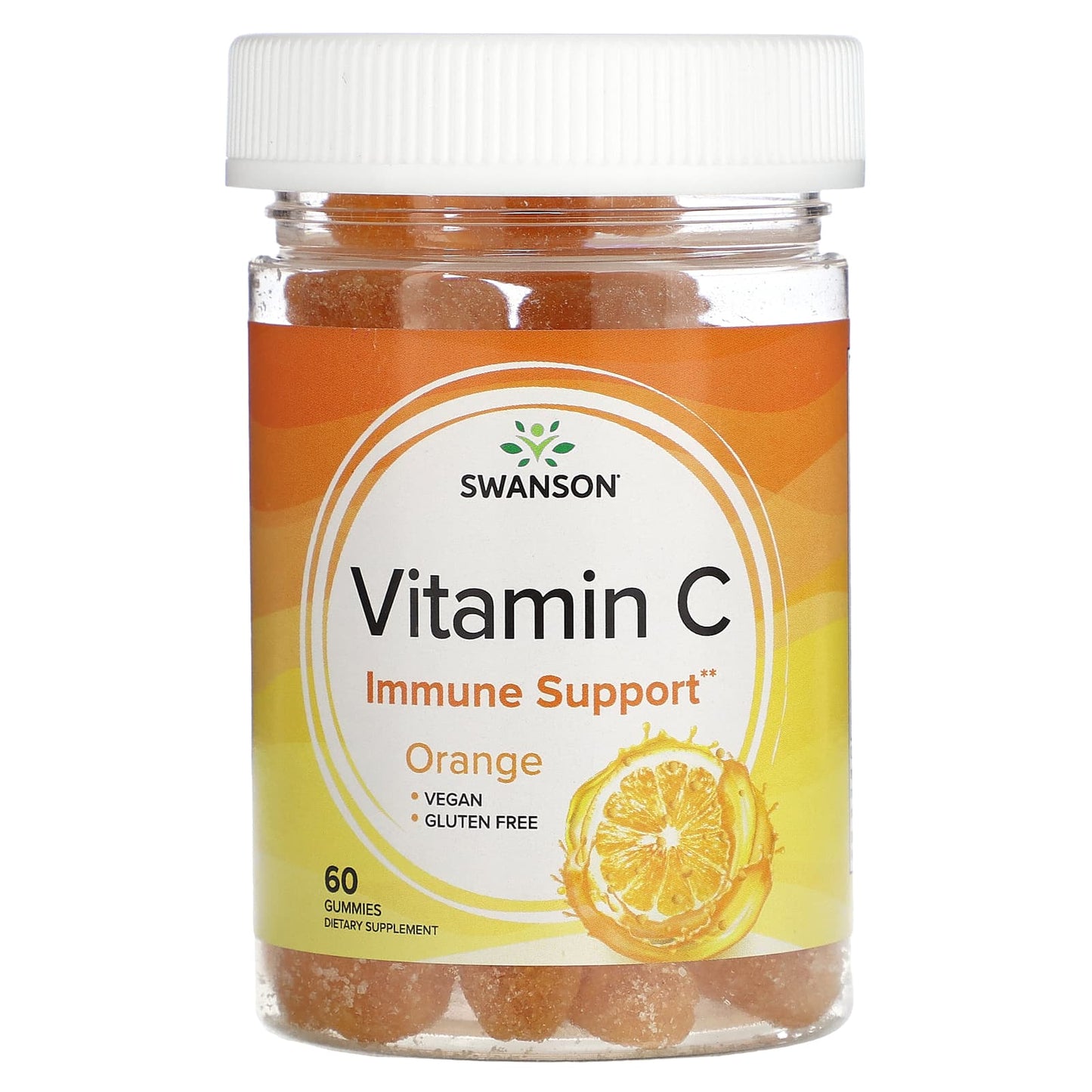 Pre-Order | Arrives in 5–10 Days – Swanson
Vitamin C, Orange, 60 Gummies