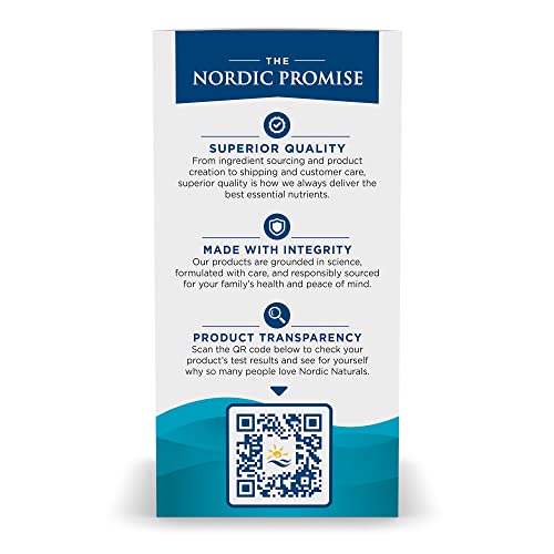 Pre-Order | Arrives in 5–10 Days – Nordic Naturals Omega-3, Lemon Flavor - 120 Soft Gels - 690 mg Omega-3 - Fish Oil - EPA & DHA - Immune Support, Brain & Heart Health, Optimal Wellness - Non-GMO - 60 Servings