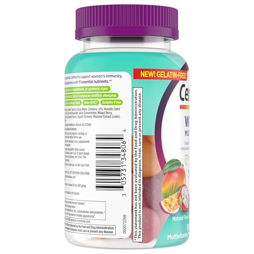 Pre-Order | Arrives in 5–10 Days – Centrum Women’s Multivitamin Gummies, Immune, Energy, Healthy Appearance Support, 100 Count, 50 Day Supply