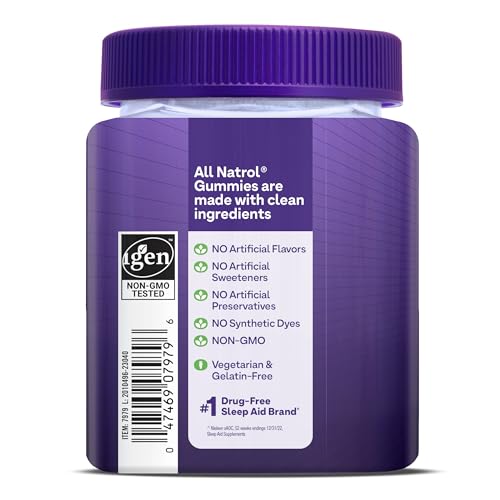 Pre-Order | Arrives in 5–10 Days – Natrol Melatonin 10mg Sleep Aid Supplement, 80 Count MelatoninMax Gummies, Blueberry Flavor, 10 mg Melatonin Gummies for Occasional Sleeplessness, 80 Day Supply