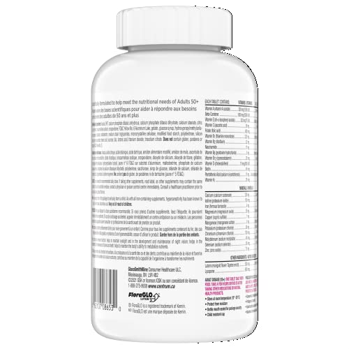 Pre-Order | Arrives in 5–10 Days – Centrum Adult Select Essentials Mulitvitamins/Minerals Supplement for Men & Women 50 Plus, 250 Tablets
