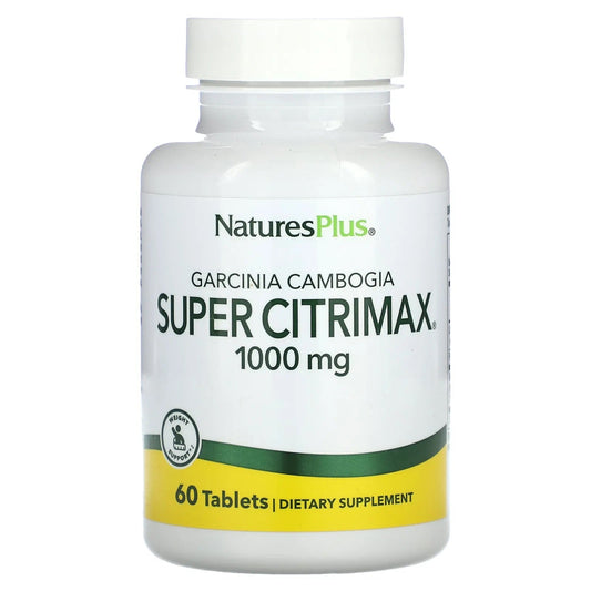 Pre-Order | Arrives in 5–10 Days – NaturesPlus
Garcinia Cambogia Super Citrimax, 1,000 mg, 60 Tablets