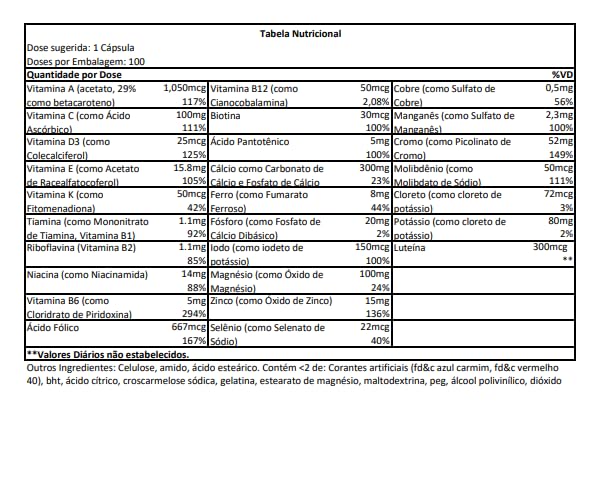 Pre-Order | Arrives in 5–10 Days – 21st Century Sentry Senior Women 50 Plus Tablets, 100 Count (27542)