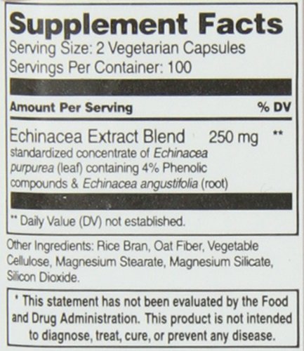 Pre-Order | Arrives in 5–10 Days – 21st Century Echinacea Extract Veg Capsules, 200 Count (21691)