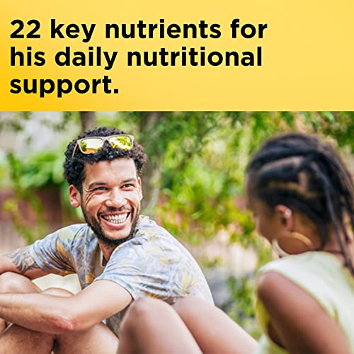 Pre-Order | Arrives in 5–10 Days –
Nature Made Multivitamin For Him with No Iron, Mens Multivitamins for Daily Nutritional Support, Multivitamin for Men, 90 Tablets, 90 Day Supply