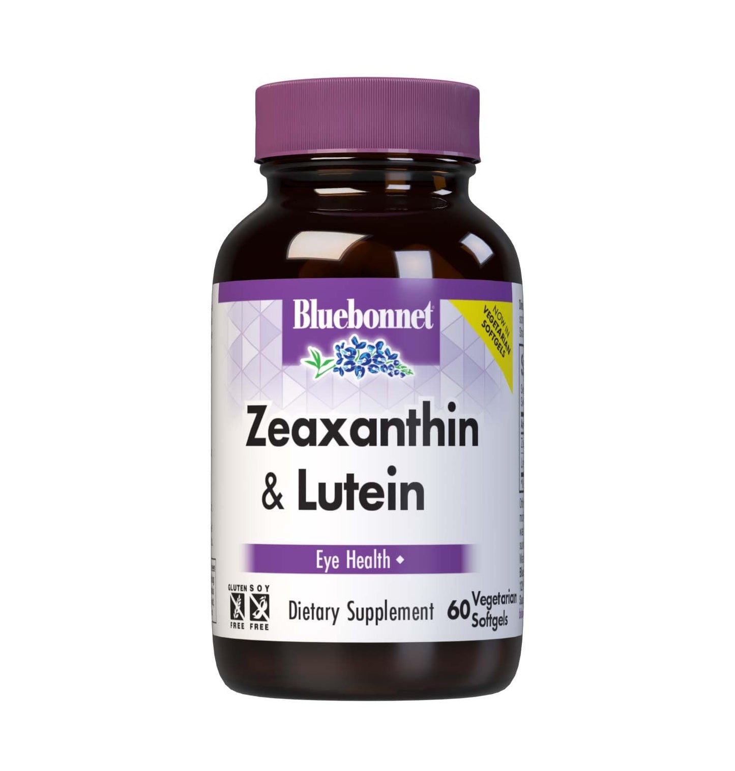 Pre-Order | Arrives in 5–10 Days – Bluebonnet Nutrition Zeaxanthin Plus Lutein Softgel, Lutein & Zeaxanthin, Eye Health & Blue Light Exposure, Lutein from Marigold, Zeaxanthin from Paprika, Gluten Free, Soy Free, Milk Free, 60 Softgels