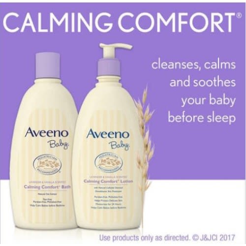 AVEENO BABY LAVENDER & VANILLA SCENTED 532ML