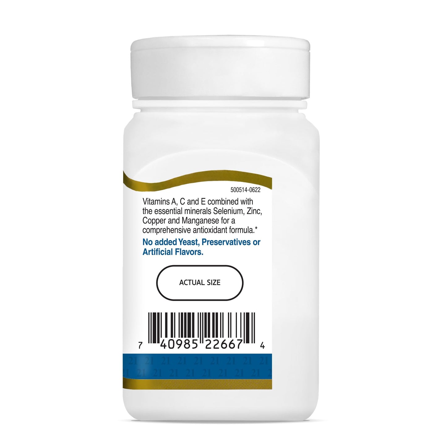Pre-order| Arrives in 5-10 days -21st Century Ace Antioxidant Tablets, 75Count