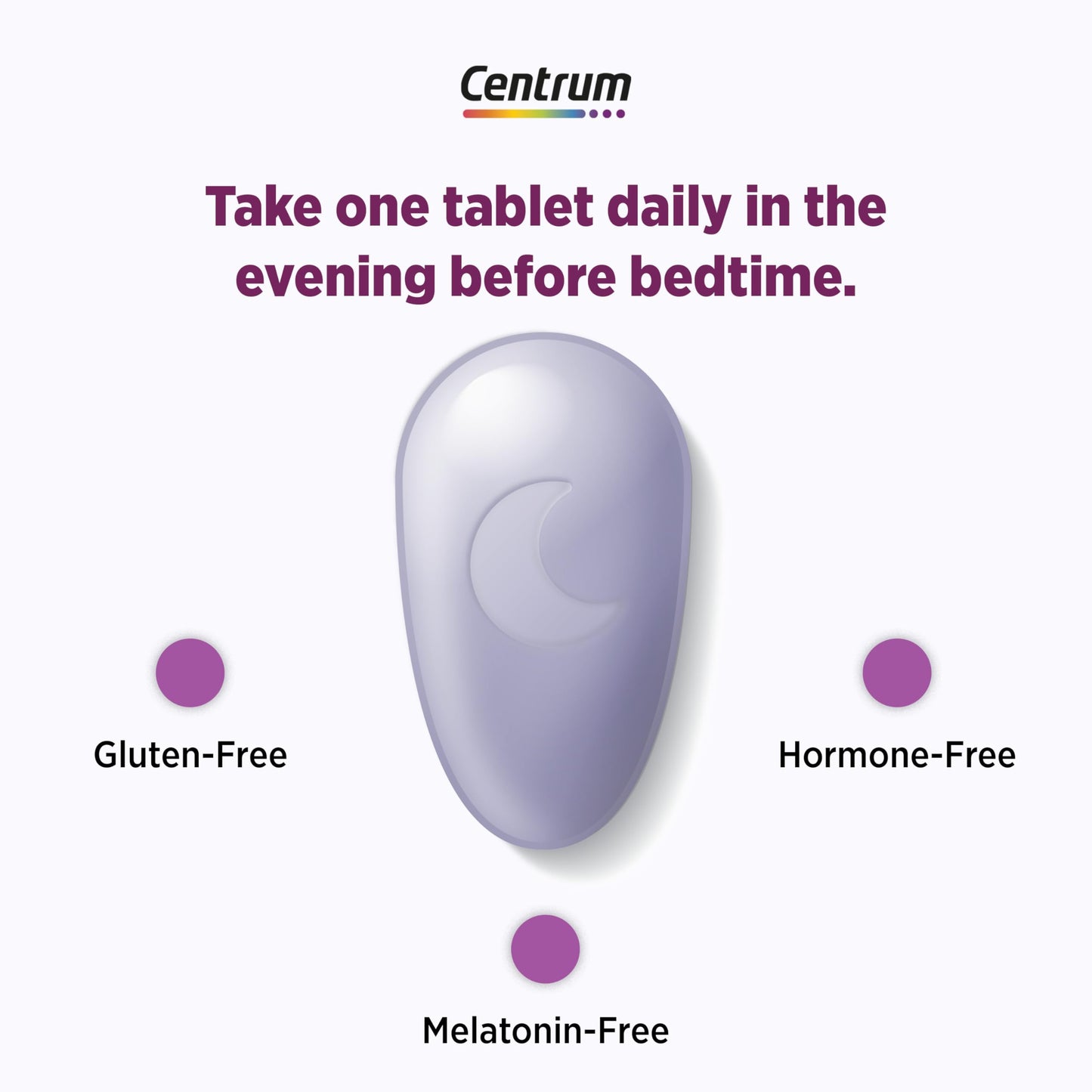 Pre-Order | Arrives in 5–10 Days – Centrum Restful Sleep Menopause Support Tablets, Supplement with Clinically Studied DailyZz and geniVida, 28 Count