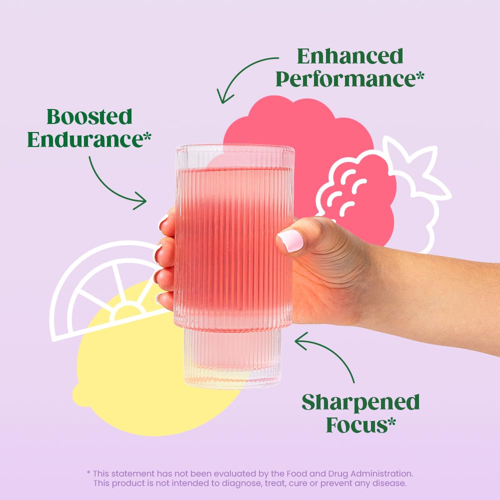 Pre-Order | Arrives in 5–10 Days –
Bloom Nutrition High Energy Pre Workout with Beta Alanine, Ginseng and L Tyrosine for Amino Energy, Natural Caffeine Powder from Green Tea Extract, Keto, Sugar Free Drink Mix, Raspberry Lemonade