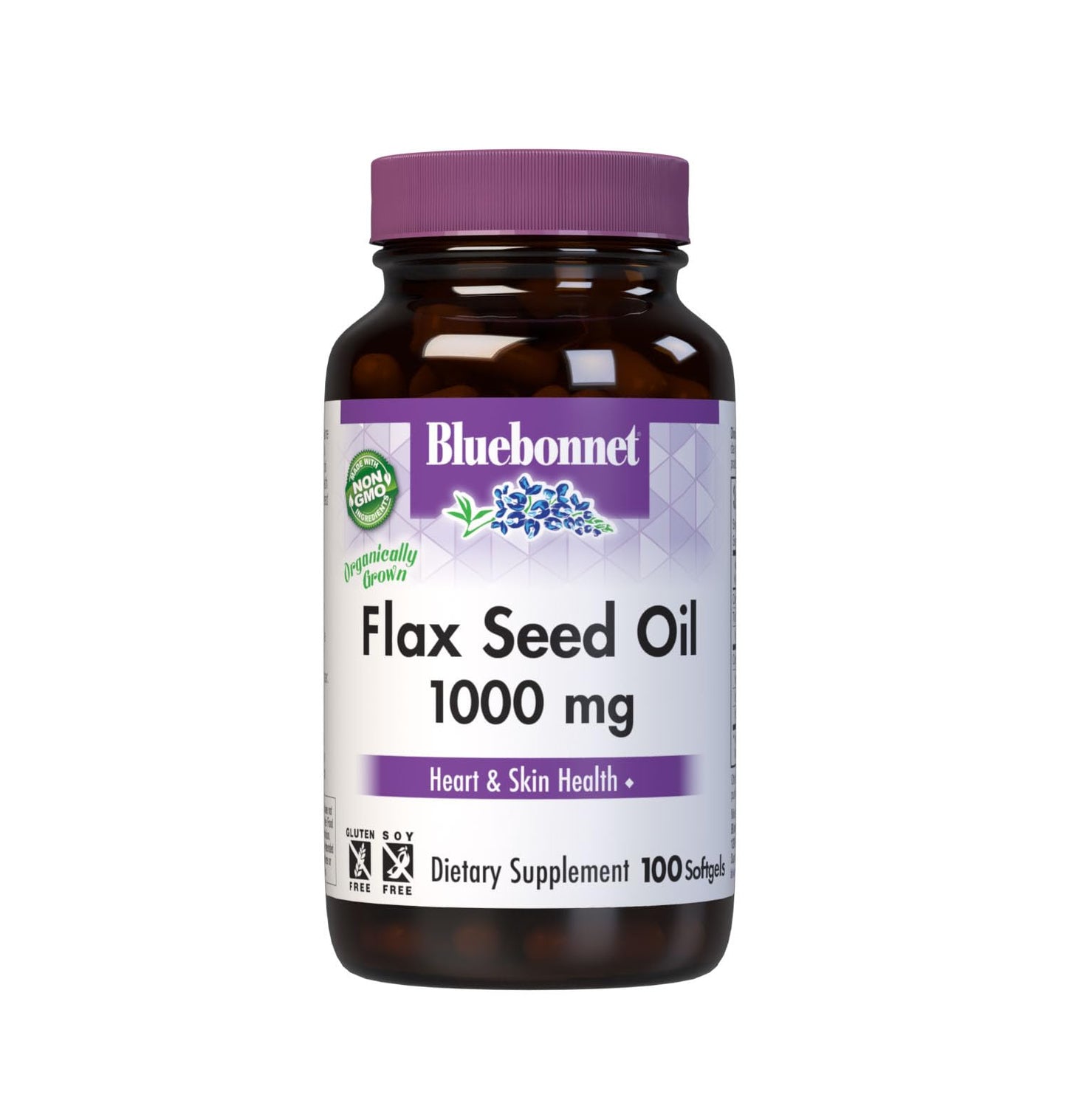 Pre-Order | Arrives in 5–10 Days – BlueBonnet Nutrition Flax Seed Oil 1000 mg