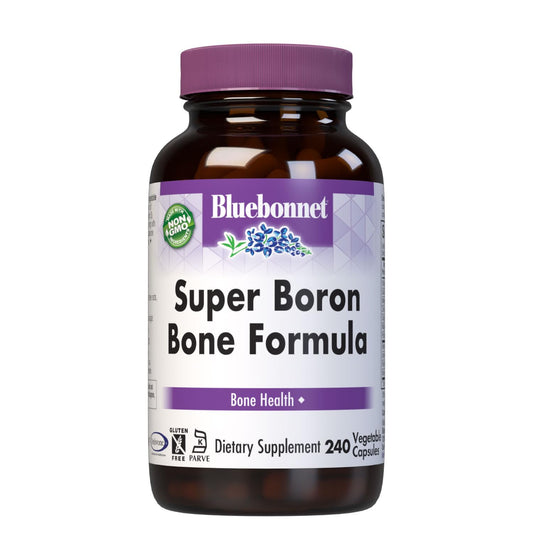 Pre-Order | Arrives in 5–10 Days – BlueBonnet Super Boron Bone Formula Vegetarian Capsules, 240 Count