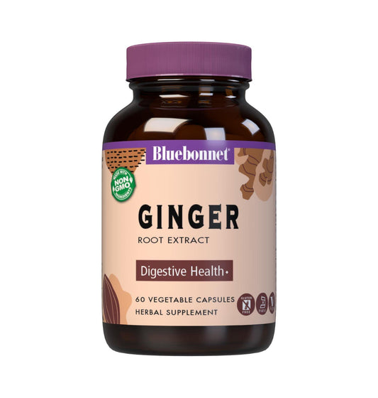 Pre-Order | Arrives in 5–10 Days – BlueBonnet Ginger Root Extract Supplement, 60 Count