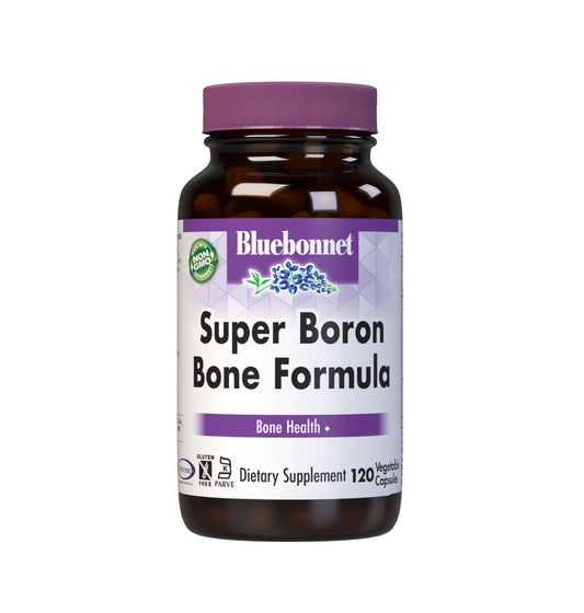 Pre-Order | Arrives in 5–10 Days – BlueBonnet Super Boron Bone Formula Vegetarian Capsules, 120 Count