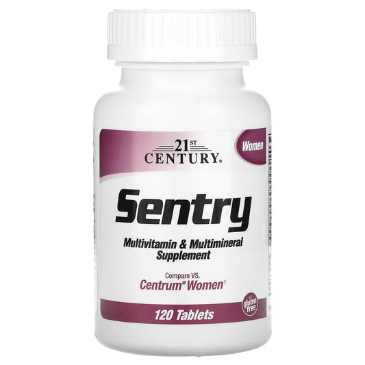 Pre-Order | Arrives in 5–10 Days – 21st Century Sentry Women Multivitamin Tablets, 120 Count