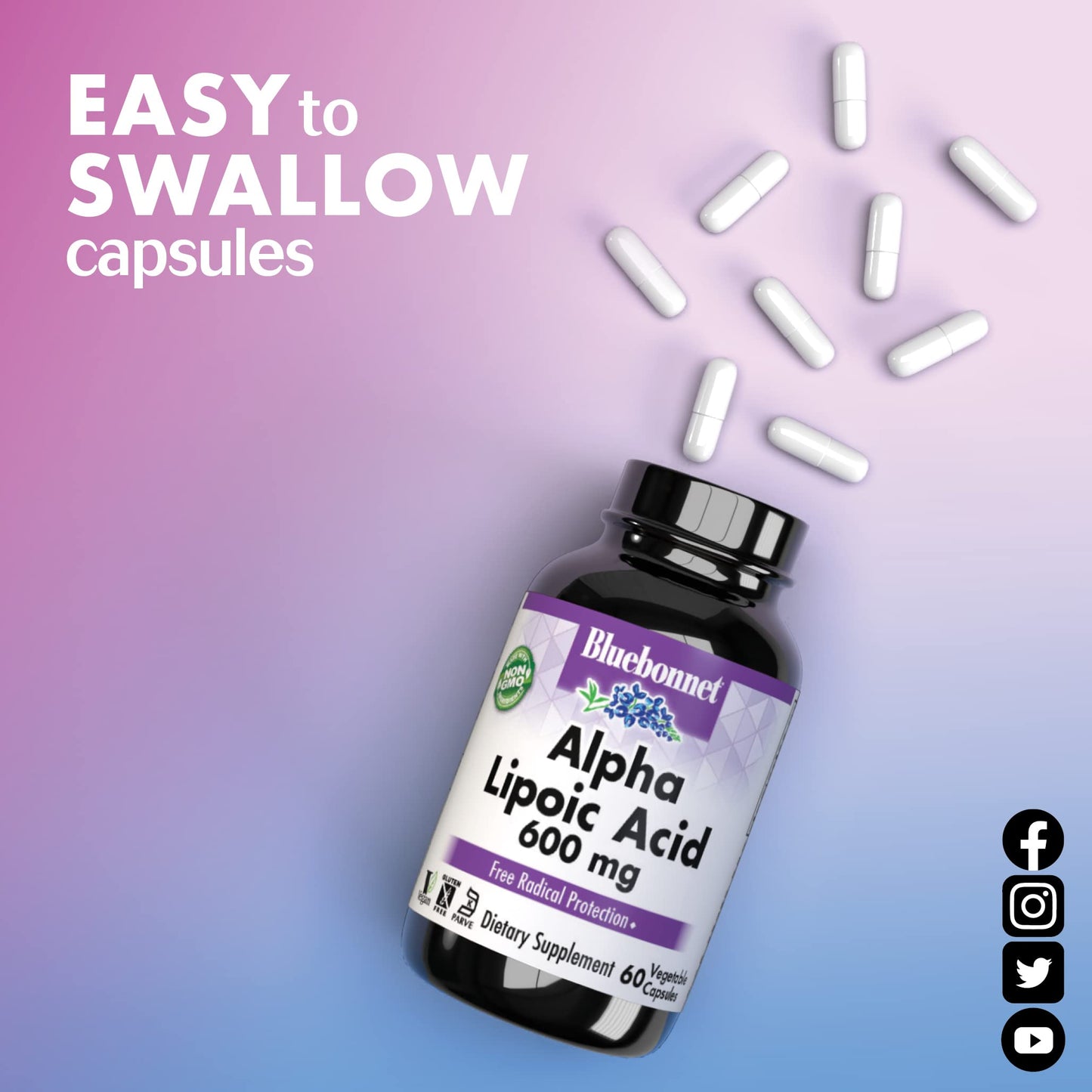 Pre-Order | Arrives in 5–10 Days – BLUEBONNET NUTRITION ALPHA LIPOIC ACID 100 mg