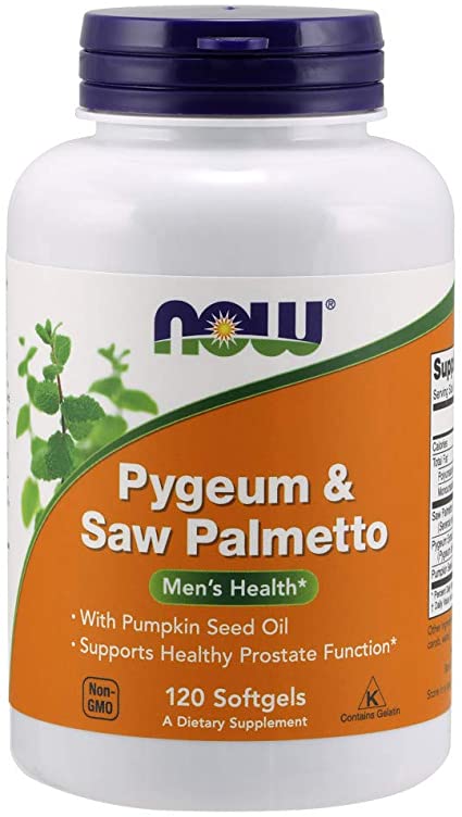NOW PYGEUM & SAW PALMETTO 60 SOFTGELS - E-Pharmacy Ghana