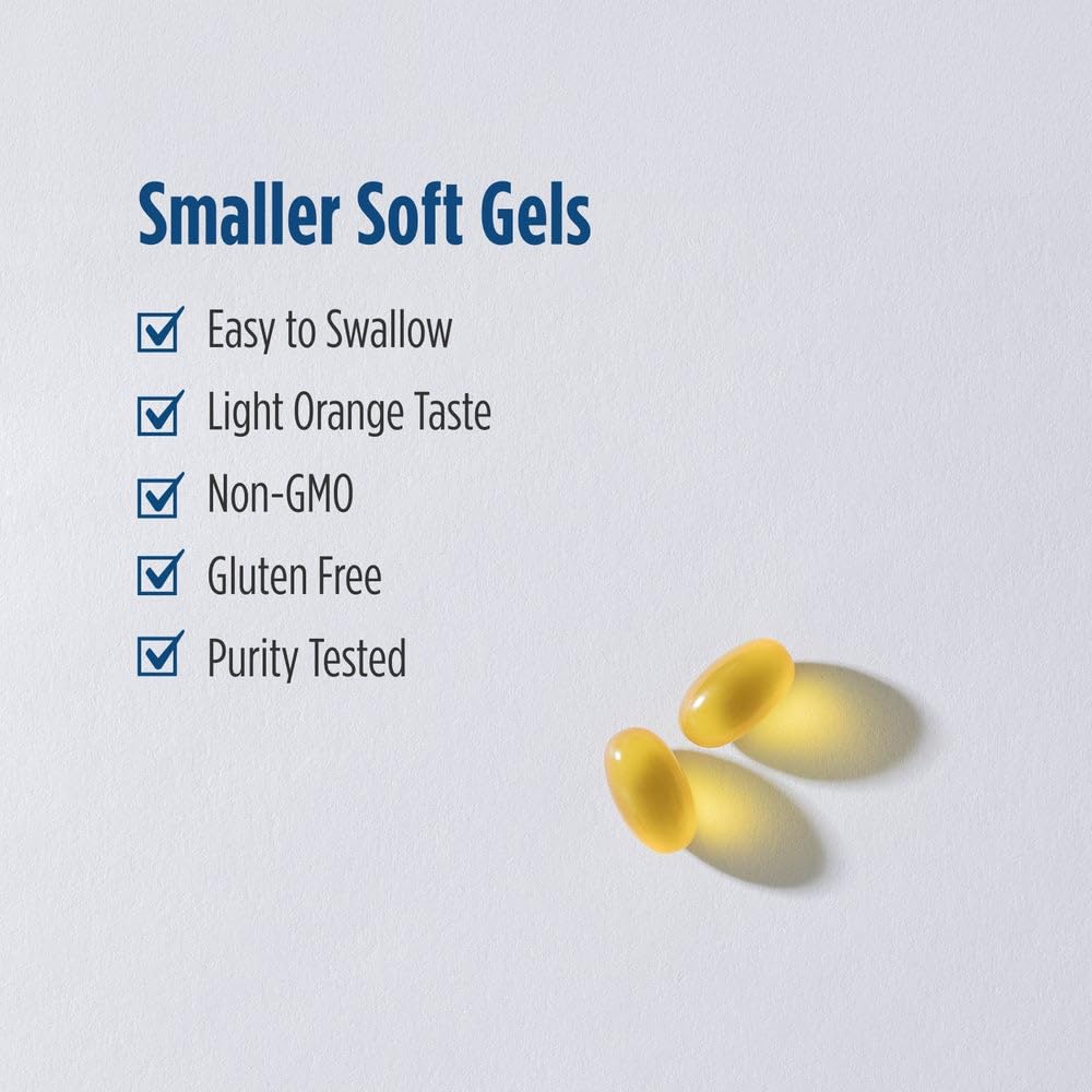 Pre-Order | Arrives in 5–10 Days – Nordic Naturals Professional Grade Vitamin D3+K2 Supplement, Orange Flavor - 60 Soft Gels - 4000 IU Vitamin D3 & 180 mcg K2- Promotes Calcium Balance & Immune Function - Non-GMO - 30 Servings