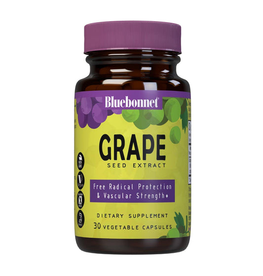 Pre-Order | Arrives in 5–10 Days – BlueBonnet Super Fruit Grape Seed Extract Supplement, 30 Count