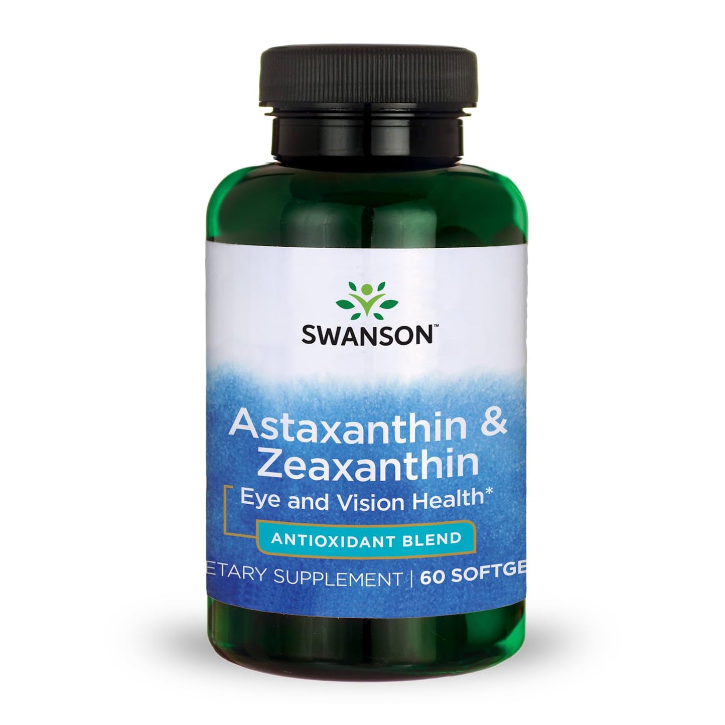 Pre-Order | Arrives in 5–10 Days – Swanson Astaxanthin & Zeaxanthin Eye Vision Brain Skin Health Antioxidant Support Supplement (Astaxanthin 4 mg & OmniXan Zeaxanthin 4 mg) 60 Softgels Sgels