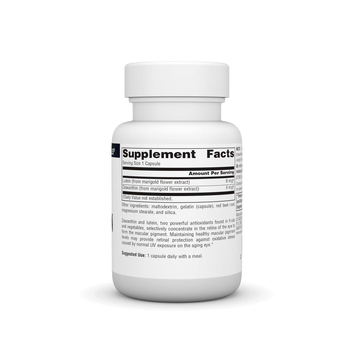 Pre-Order | Arrives in 5–10 Days – Source Naturals Zeaxanthin with Lutein, Antioxidant Eye Support* 10mg, 30 Capsules