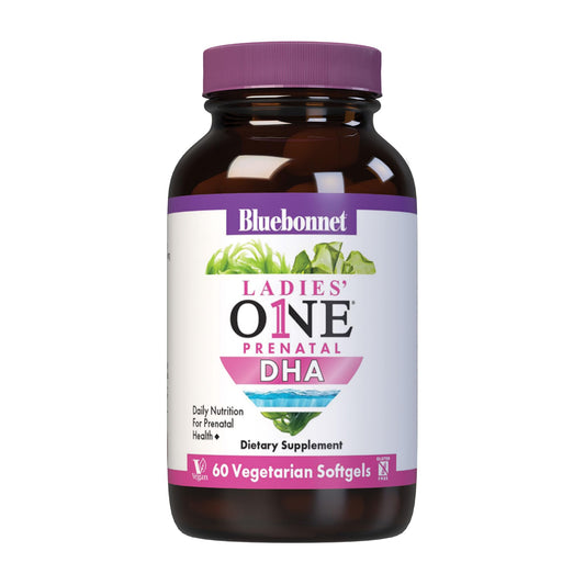 Pre-Order | Arrives in 5–10 Days – BlueBonnet Early Promise Prenatal Gentle DHA 200 mg Vegetable Capsules, 60 Count ('743715001794)