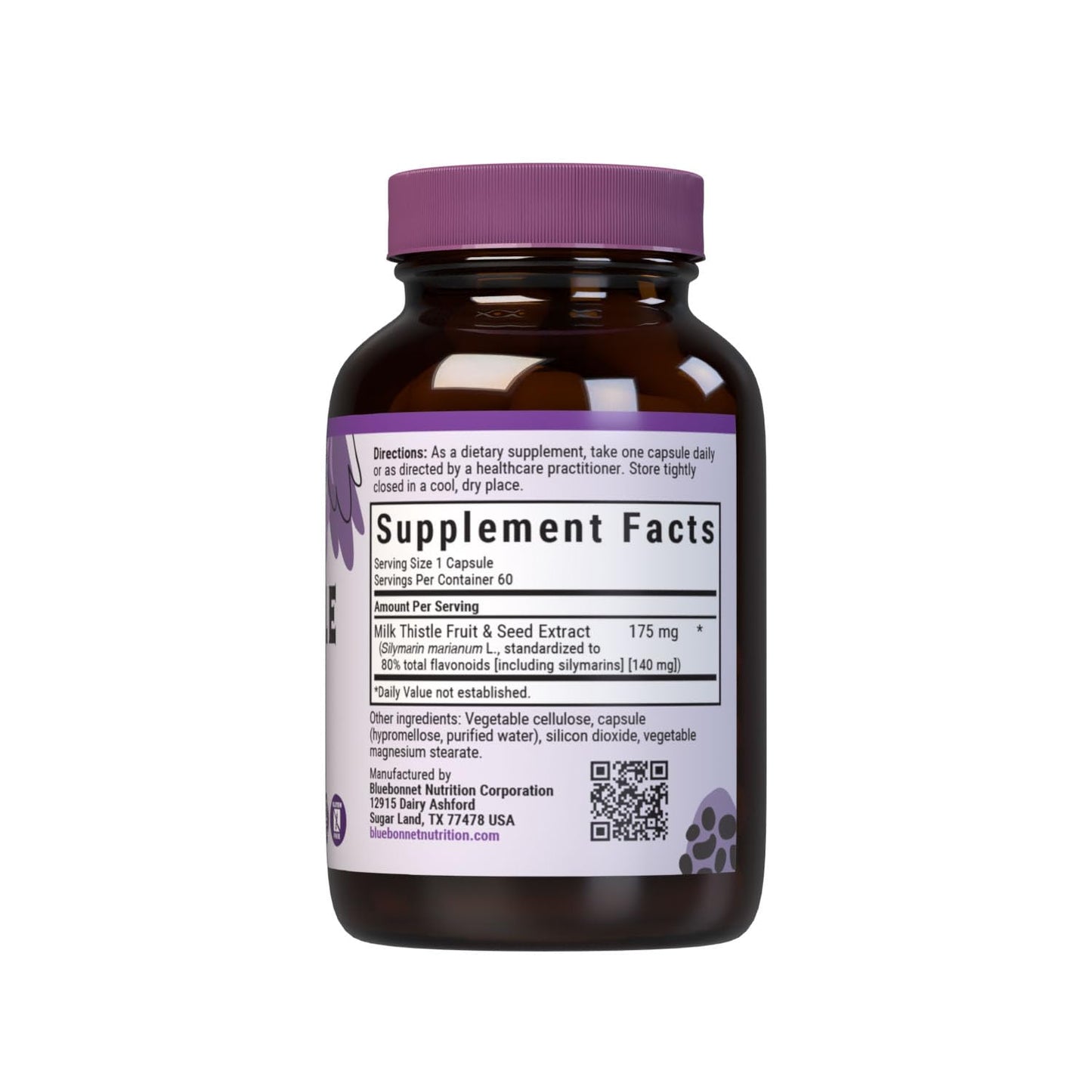 Pre-Order | Arrives in 5–10 Days – BlueBonnet Milk Thistle Fruit and Seed Extract Supplement, 60 Count
