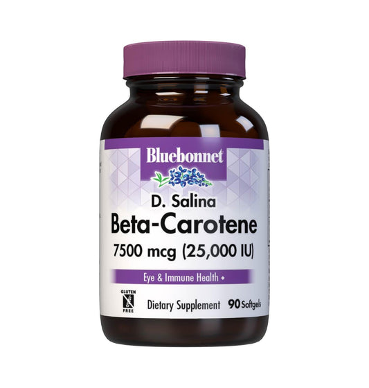 Pre-Order | Arrives in 5–10 Days – BlueBonnet Mixed Beta-Carotene 25000 IU Soft Gels, Redish Brown, 90 Count