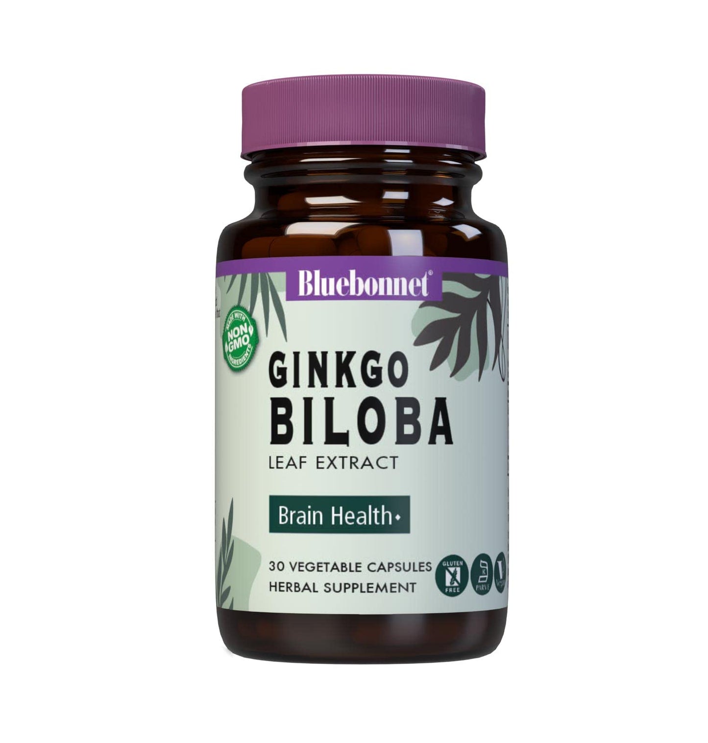 Pre-Order | Arrives in 5–10 Days – BlueBonnet Ginkgo Biloba Leaf Extract Supplement, 30 Count