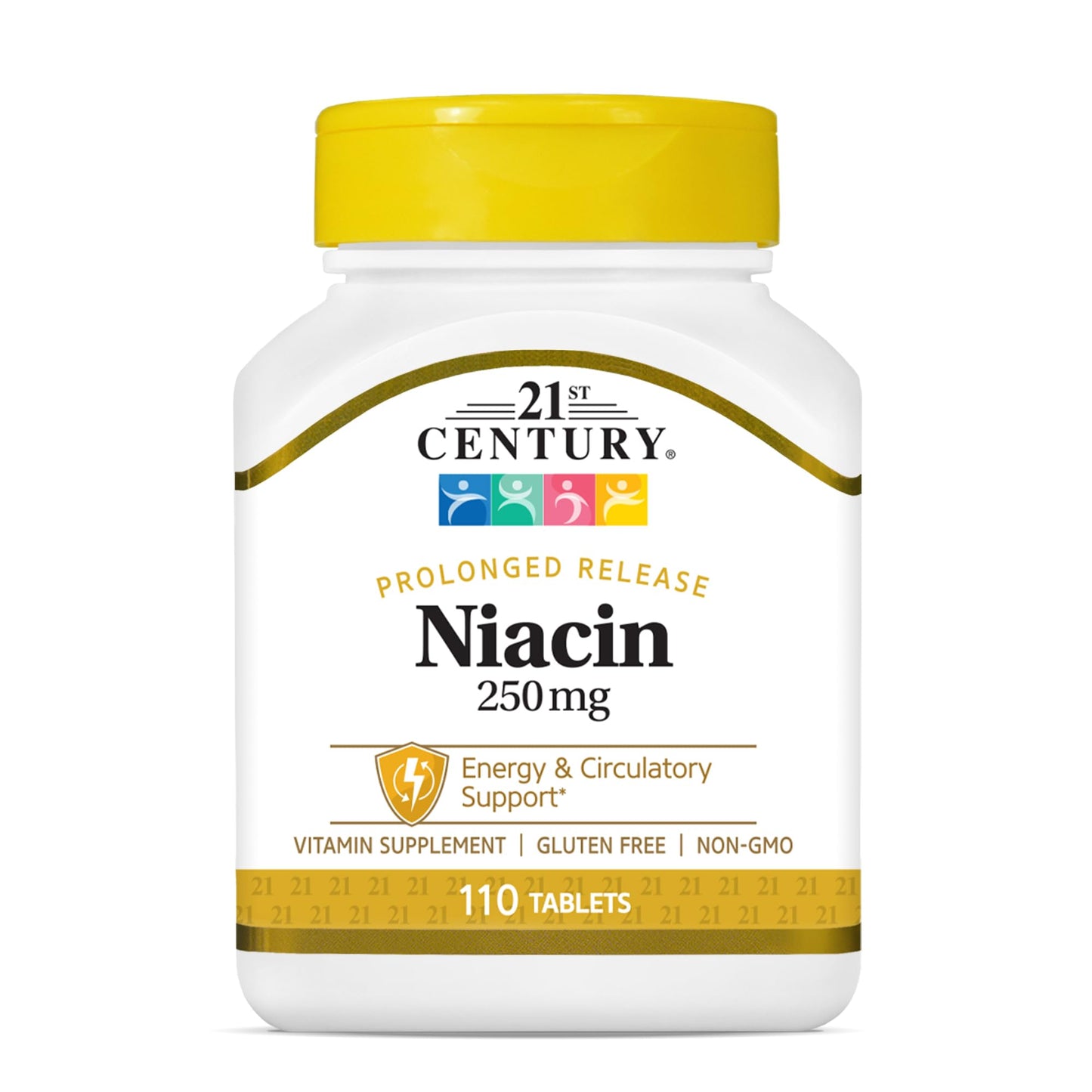 Pre-Order | Arrives in 5–10 Days – 21st Century Niacin 250 mg Tablets, 110-Count (Pack of 2)