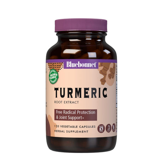 Pre-Order | Arrives in 5–10 Days – BlueBonnet Turmeric Root Extract Supplement, 120 Count