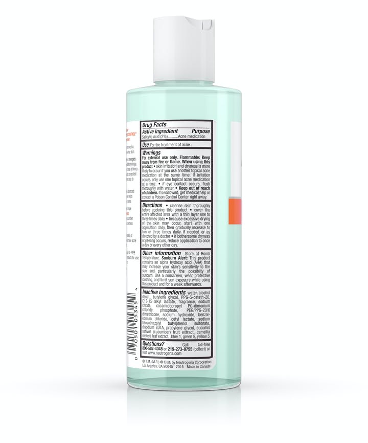 NEUTROGENA ACNE STRESS CONTROL TONER 237ML - E-Pharmacy Ghana