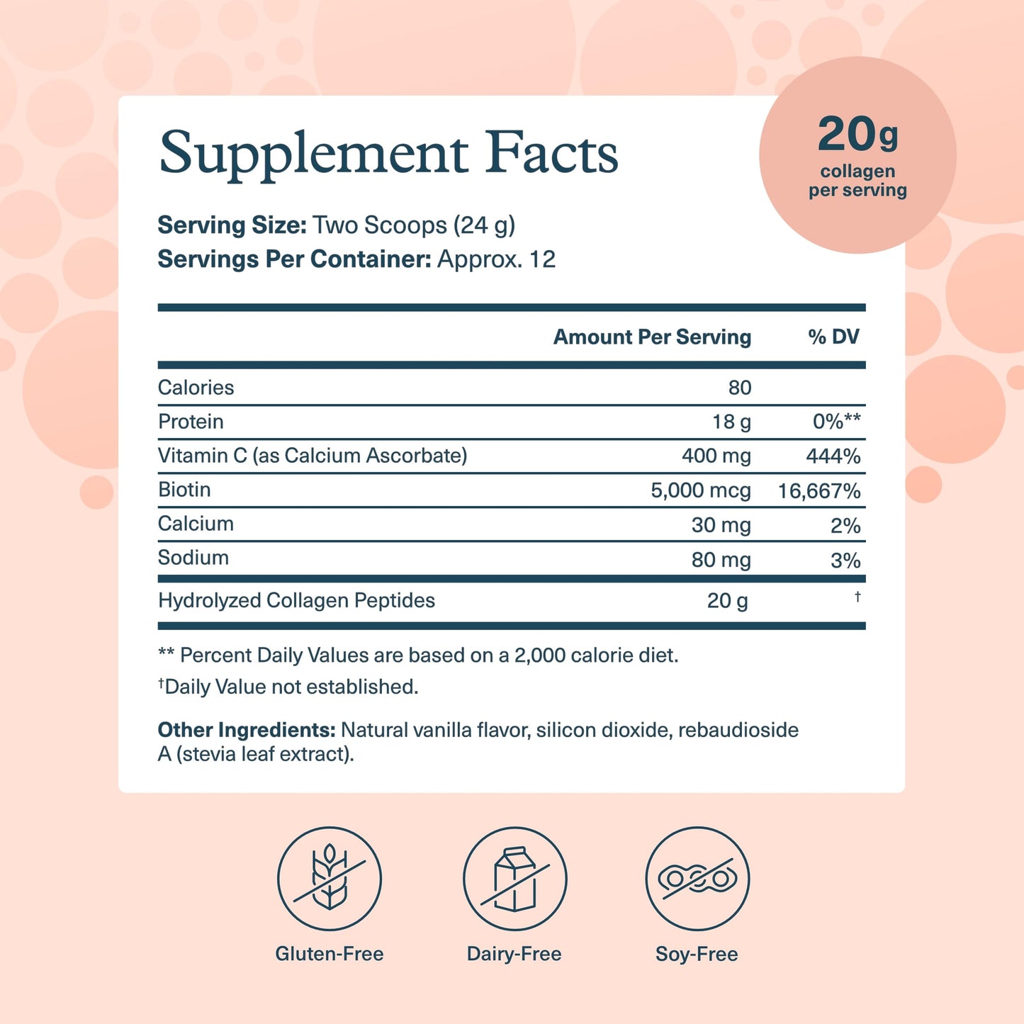 Pre-Order | Arrives in 5–10 Days – Youtheory Collagen Powder - Premium Collagen Supplement with Vitamin C & Biotin - for Healthy Hair, Nails, Skin & Joints* - Hydrolyzed & Highly Absorbable - Dairy, Soy & Gluten Free - Vanilla - 10 oz