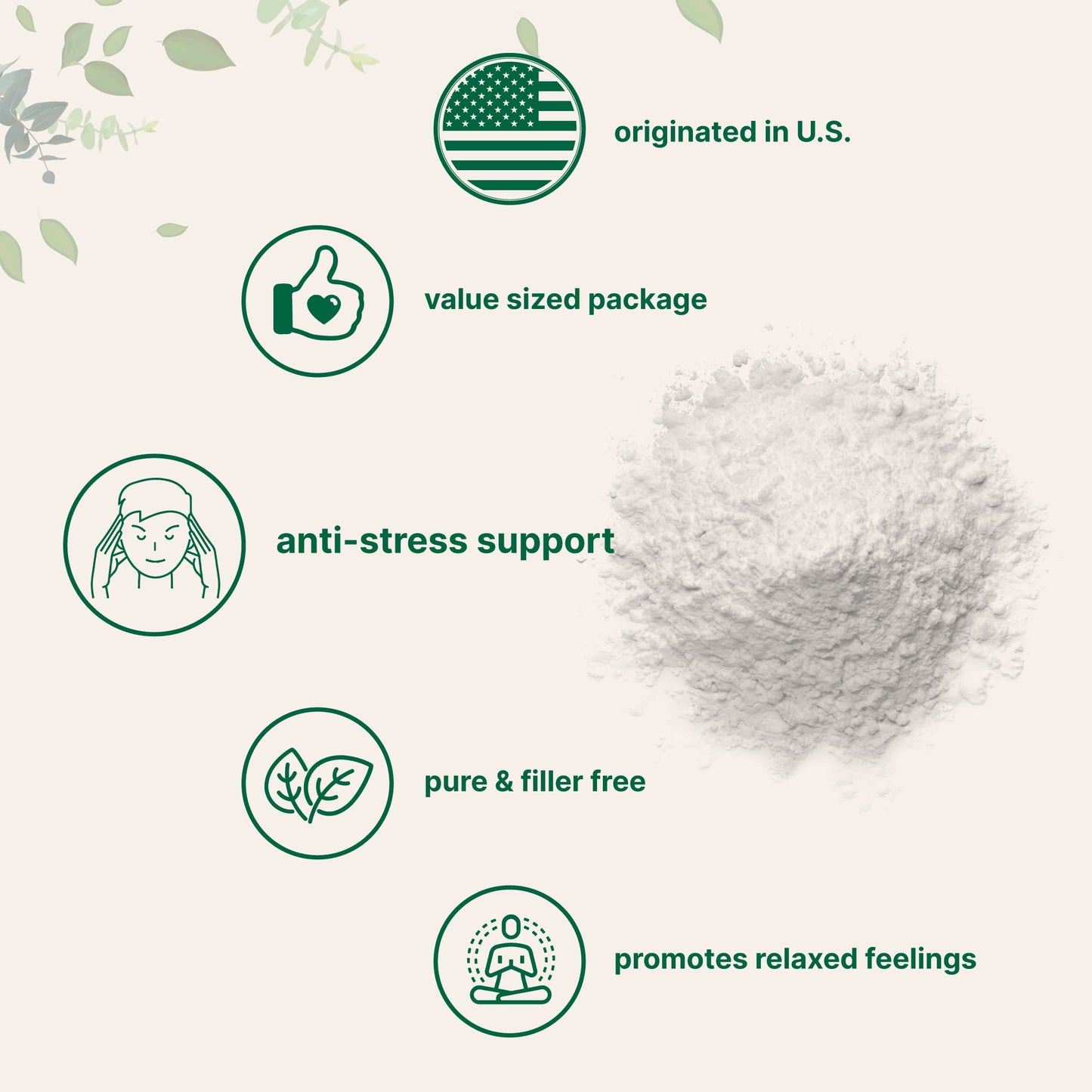 Pre-Order | Arrives in 5–10 Days – Pure Magnesium Citrate Powder (Citrato de Magnesio en polvo), 2 Pounds (32 Ounce), Pure and Filler Free, Relaxation and Nutrient Utilization, Vegan
