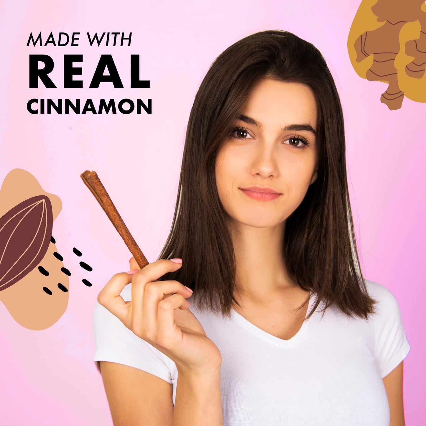 Pre-Order | Arrives in 5–10 Days – BlueBonnet Cinnulinpf Cinnamon Bark Extract Supplement, 60 Count, White