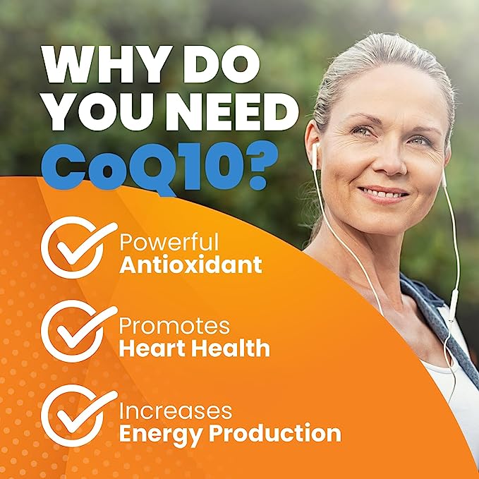 Pre-Order | Arrives in 5–10 Days – Doctor's Best High Absorption CoQ10 with BioPerine, Gluten Free, Naturally Fermented, Heart Health, Energy Production, 100 mg, 120 Count