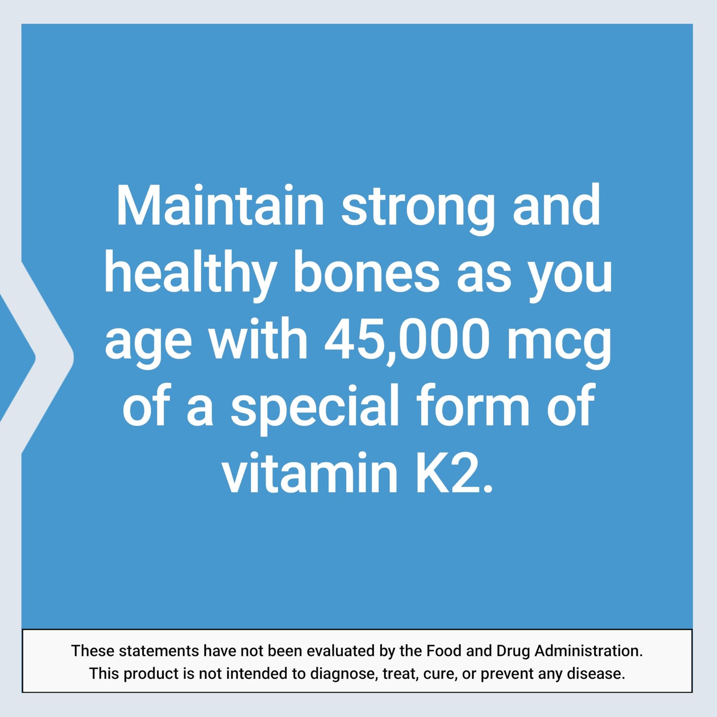 Pre-Order | Arrives in 5–10 Days – Life Extension Mega Vitamin K2 High Potency for Strong Bones, clinically Studied 45 mg K2 Dosage, Promotes Healthy Bone Density, Gluten-Free, Non-GMO, 30 Capsules