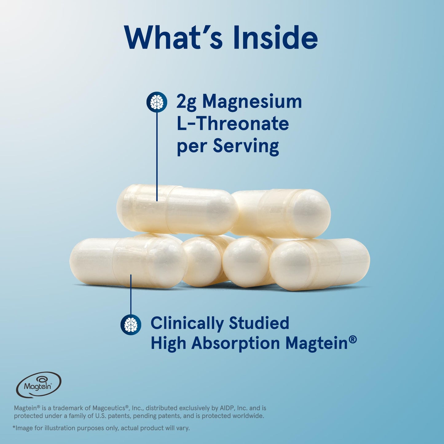 Pre-Order | Arrives in 5–10 Days – Jarrow Formulas Magnesium L-Threonate, MagMind Magtein Brain Supplements for Memory Support, 90 Veggie Capsules, Up to a 30 Day Supply