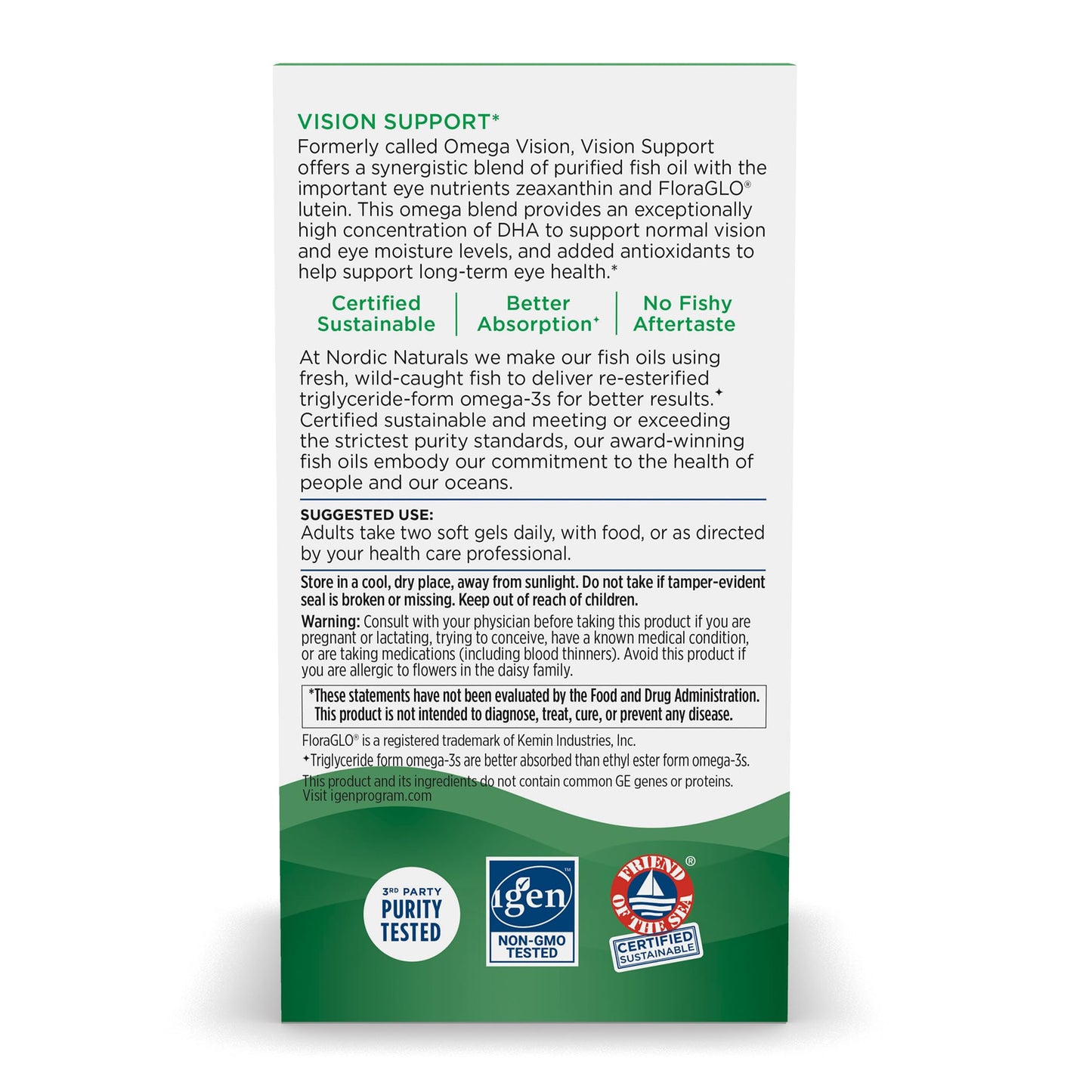 Pre-Order | Arrives in 5–10 Days – Nordic Naturals Omega Vision, Lemon - 60 Soft Gels - with Zeaxanthin and FloraGLO Lutein, for Healthy Eyes and Vision - 30 Servings