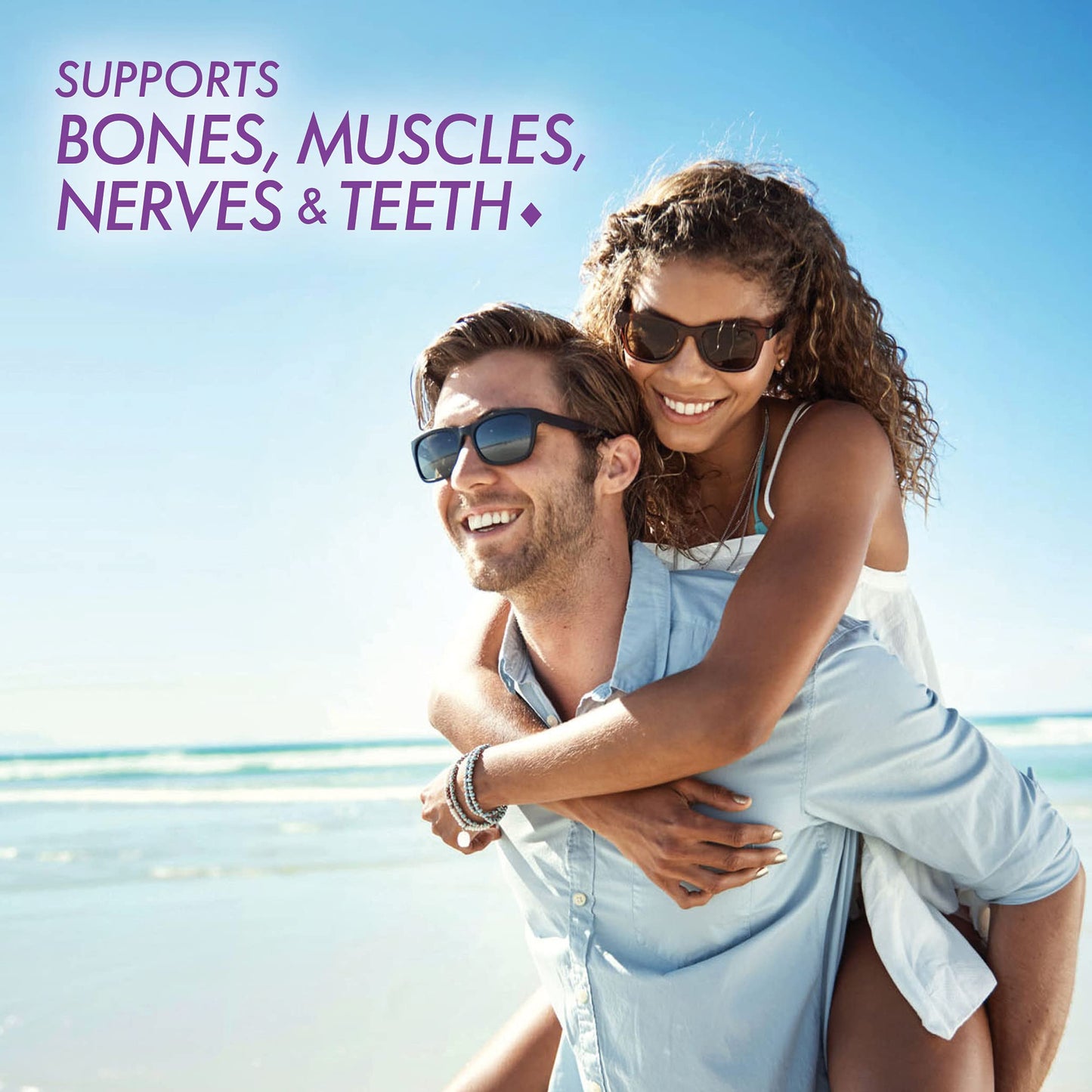 Pre-Order | Arrives in 5–10 Days – BlueBonnet Albion Chelated Calcium Magnesium Caplets, 120 Count