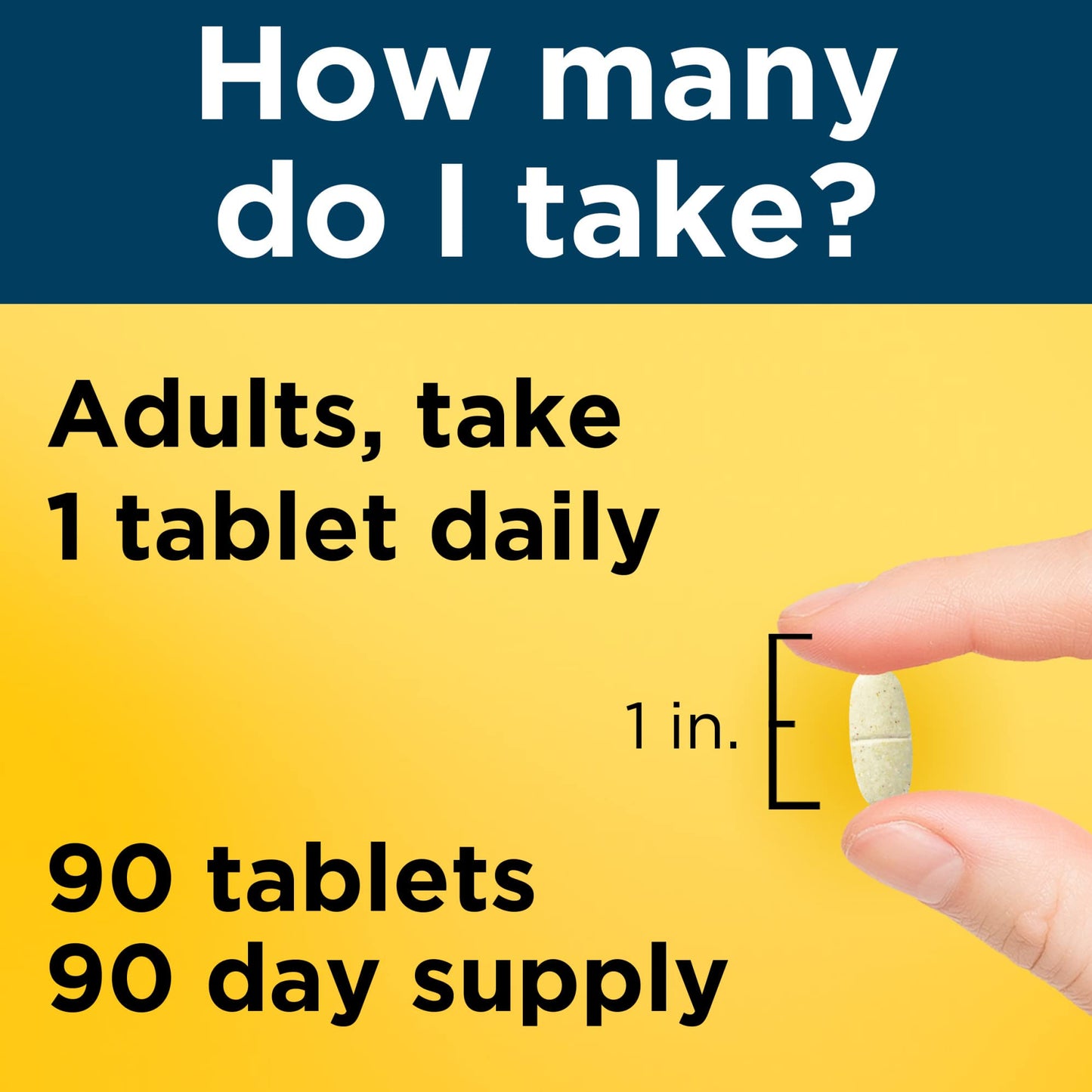 Pre-Order | Arrives in 5–10 Days –
Nature Made Multivitamin For Him with No Iron, Mens Multivitamins for Daily Nutritional Support, Multivitamin for Men, 90 Tablets, 90 Day Supply