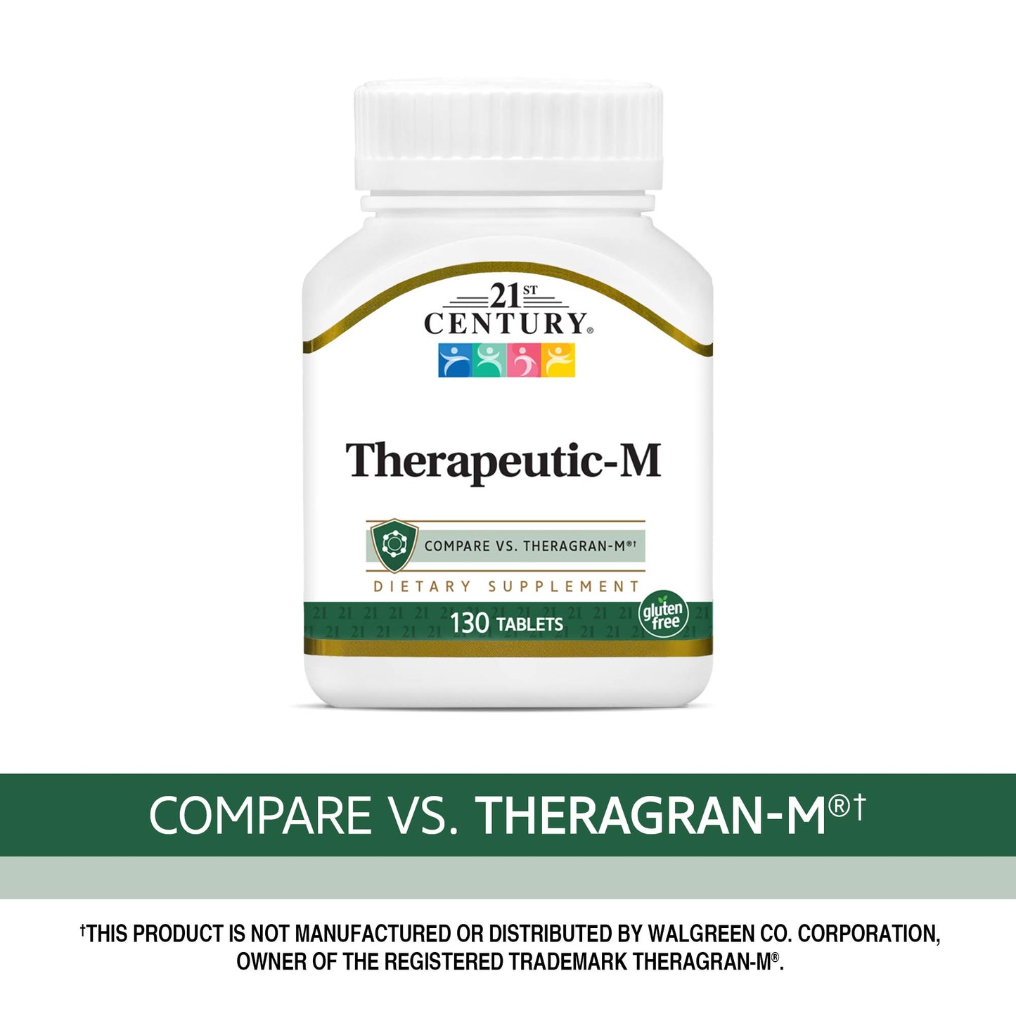 Pre-order| Arrives in 5-10 days-21st Century Therapeutic M Tablets 130 Count