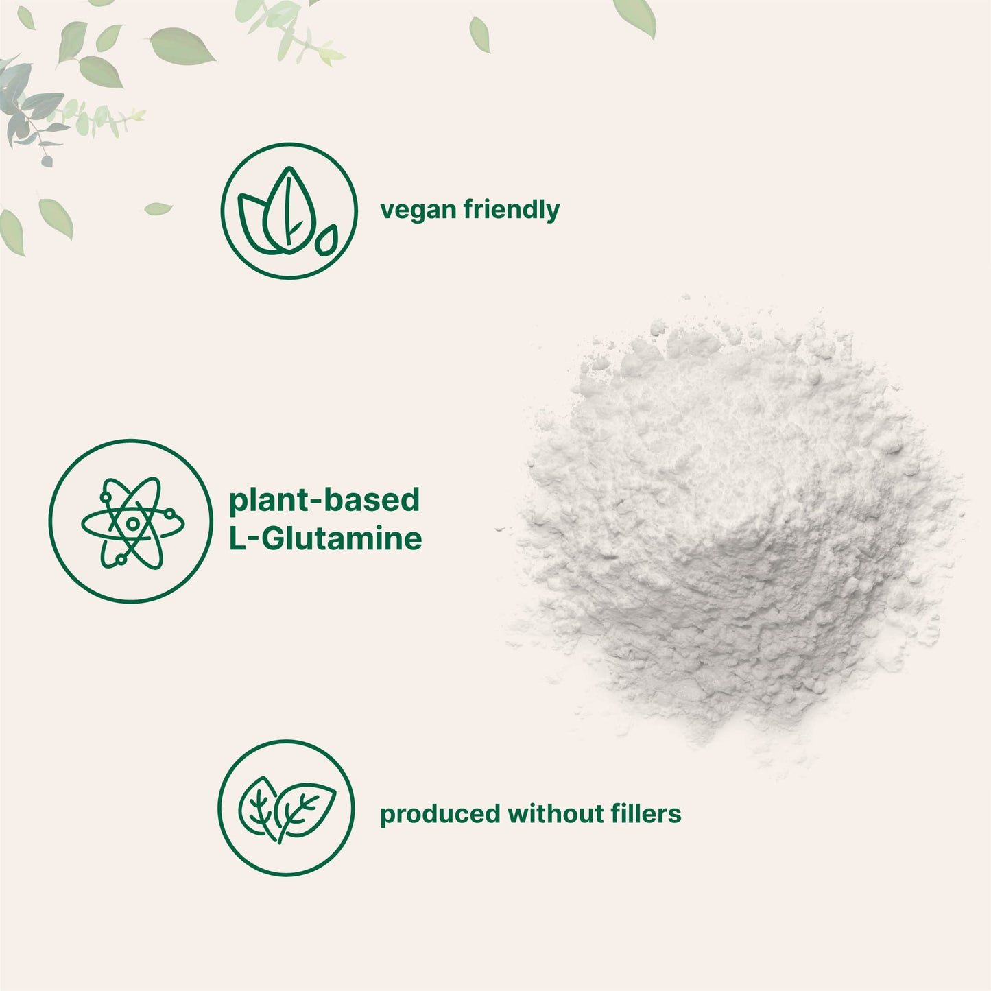 Pre-Order | Arrives in 5–10 Days – L Glutamine Powder Gut Health, 1Kg, 100% Pure, Free Form - Unflavored- Vegan Friendly, No Filler, No additives, Supports Muscle Recovery, Post Workout | Non-GMO & Gluten-Free