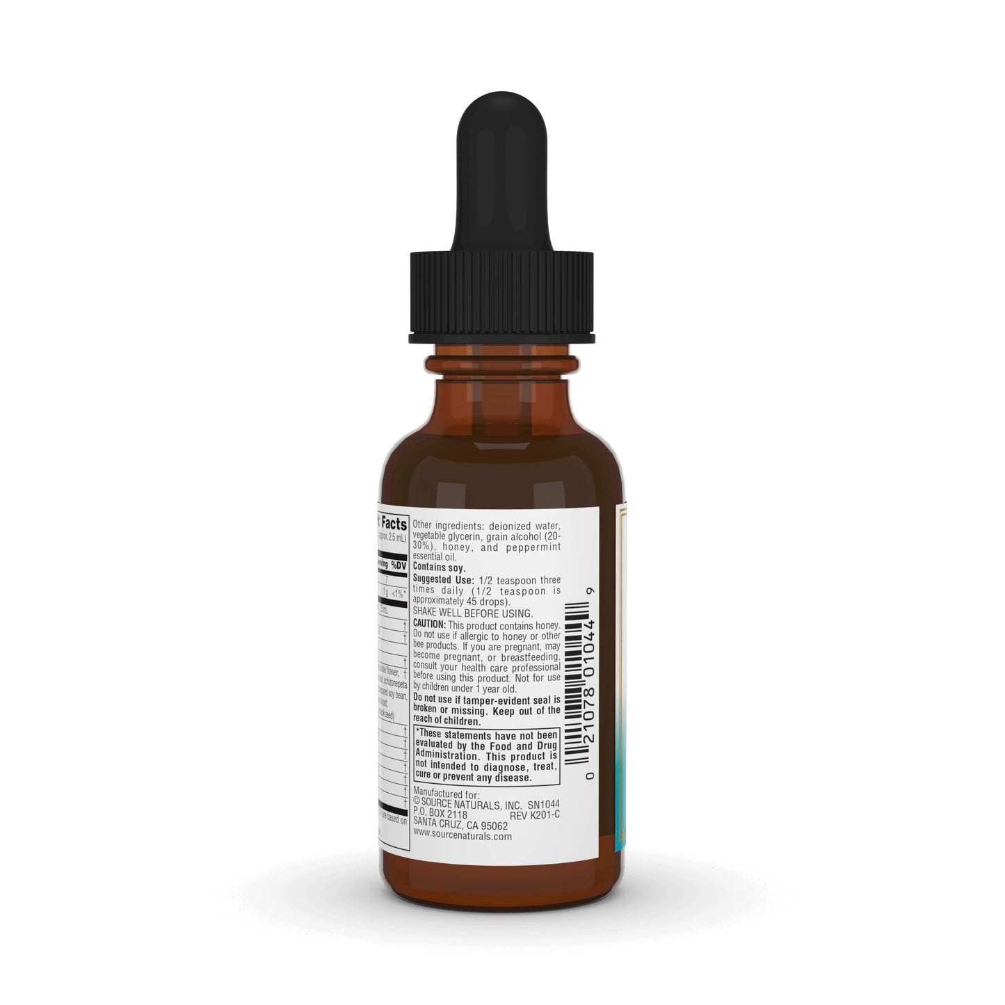 Pre-Order | Arrives in 5–10 Days – Source Naturals Herbal Resistance - Contains Echinacea, Yin Chiao, Elderberry, & More - 2 Fluid oz
