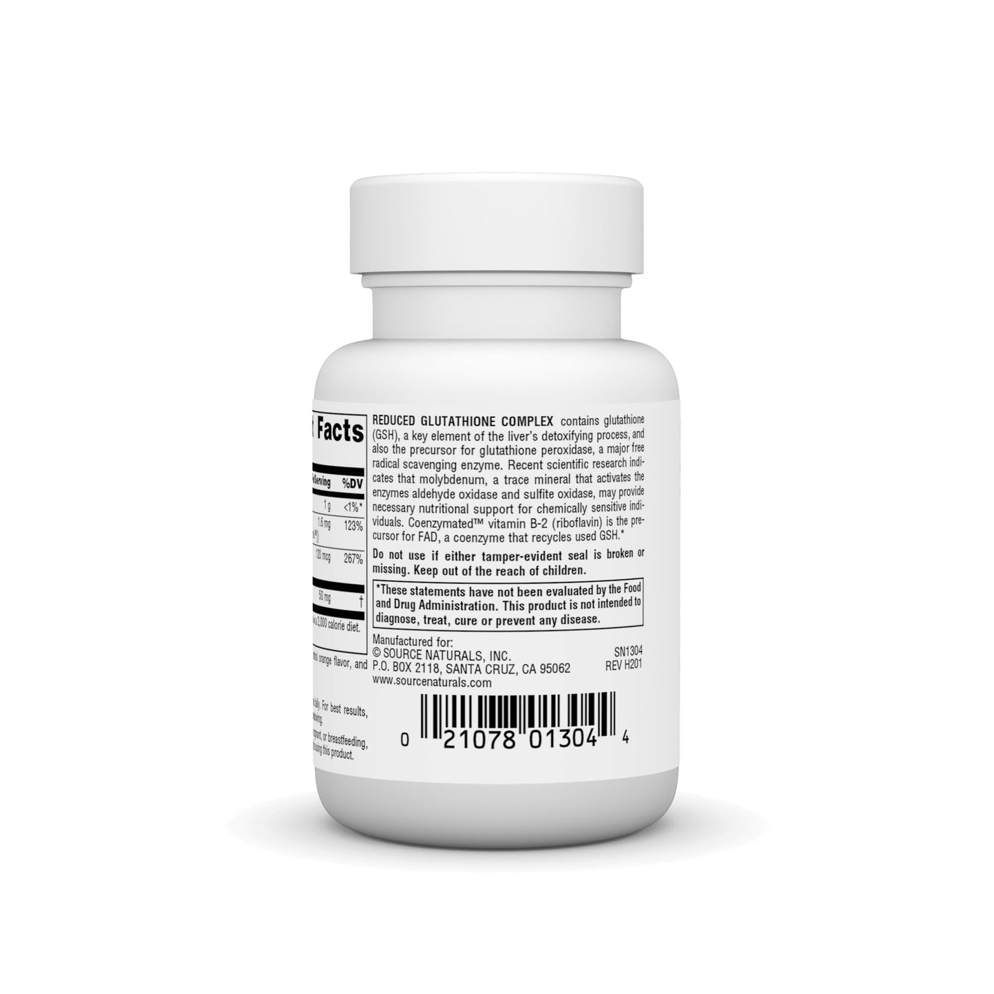 Pre-Order | Arrives in 5–10 Days – SourceNaturalsGlutathioneComplex,50mg,50Tablets