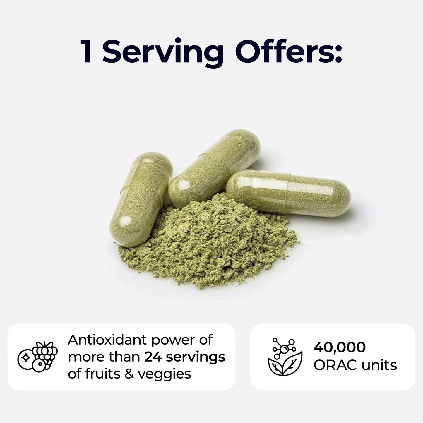 Pre-Order | Arrives in 5–10 Days – Paradise Herbs, ORAC Energy, Superfood Capsules, Includes Over 42 Organic & Wild-Crafted Ingredients, Probiotics & Enzymes, 120