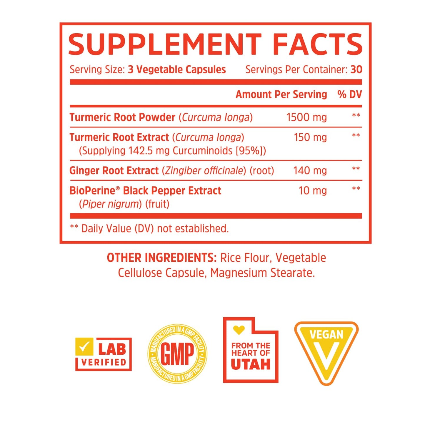 Pre-Order | Arrives in 5–10 Days – Zhou Turmeric Curcumin with Ginger - Turmeric and Ginger Supplement for Women and Men, Curcuminoids with Black Pepper Extract for Digestion and Digestive Health - 90 Veggie Capsules